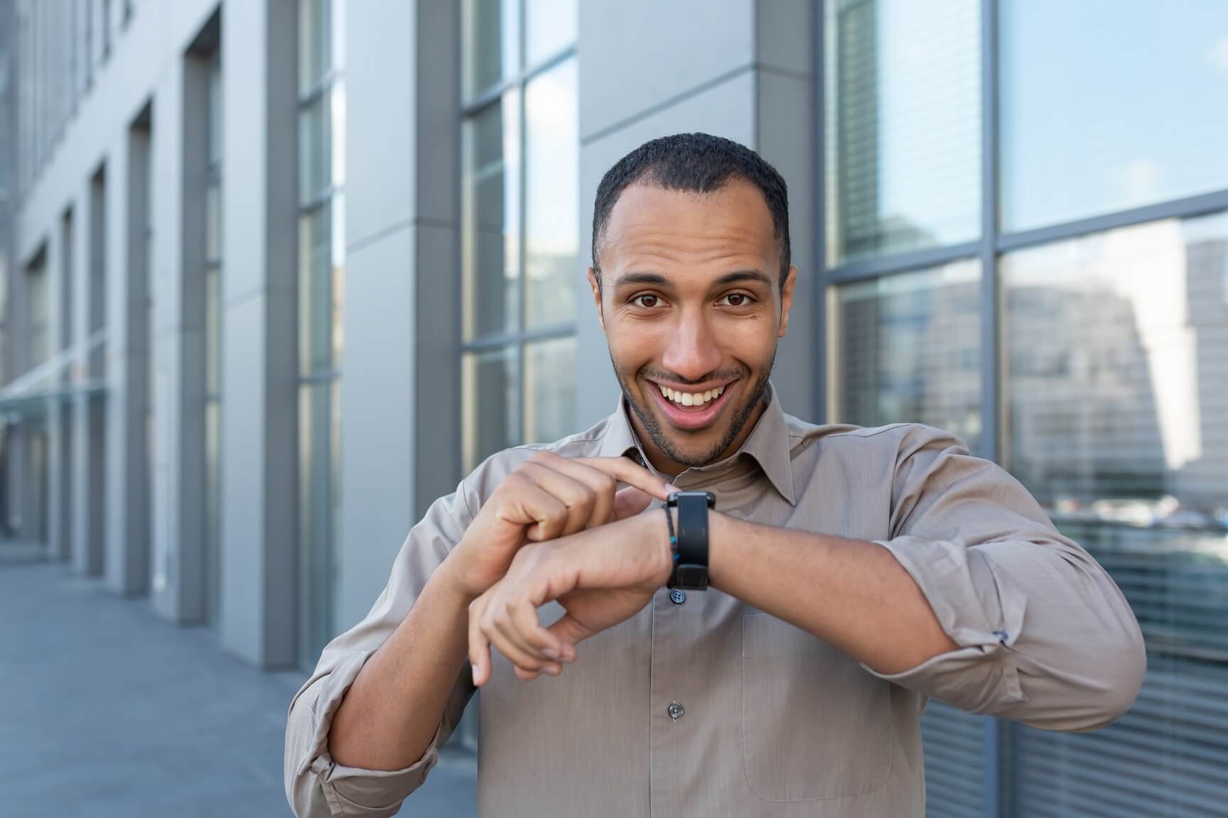 young handsome hispanic african american businessm 2023 11 27 05 32 50 utc